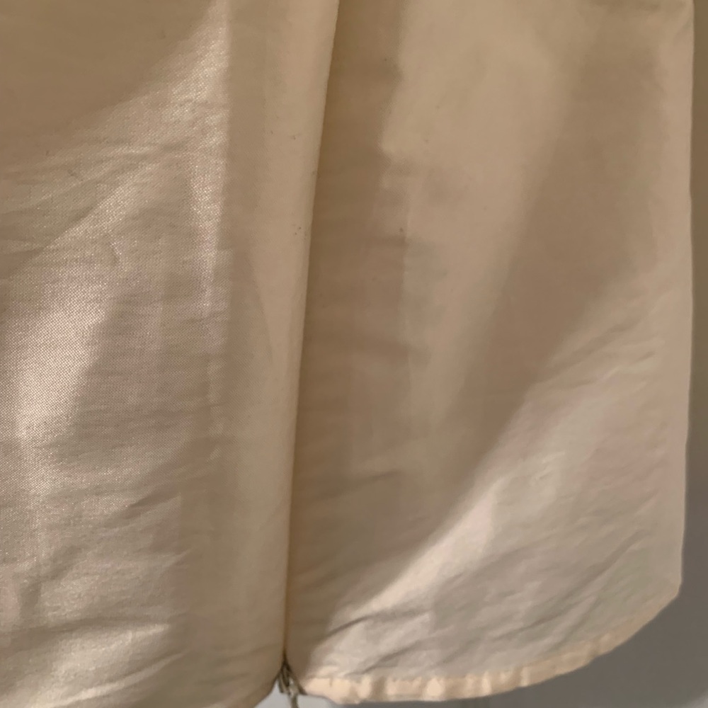 Calvin Klein Sleeveless Cream Tuxedo Tunic Top - Picture 7 of 9